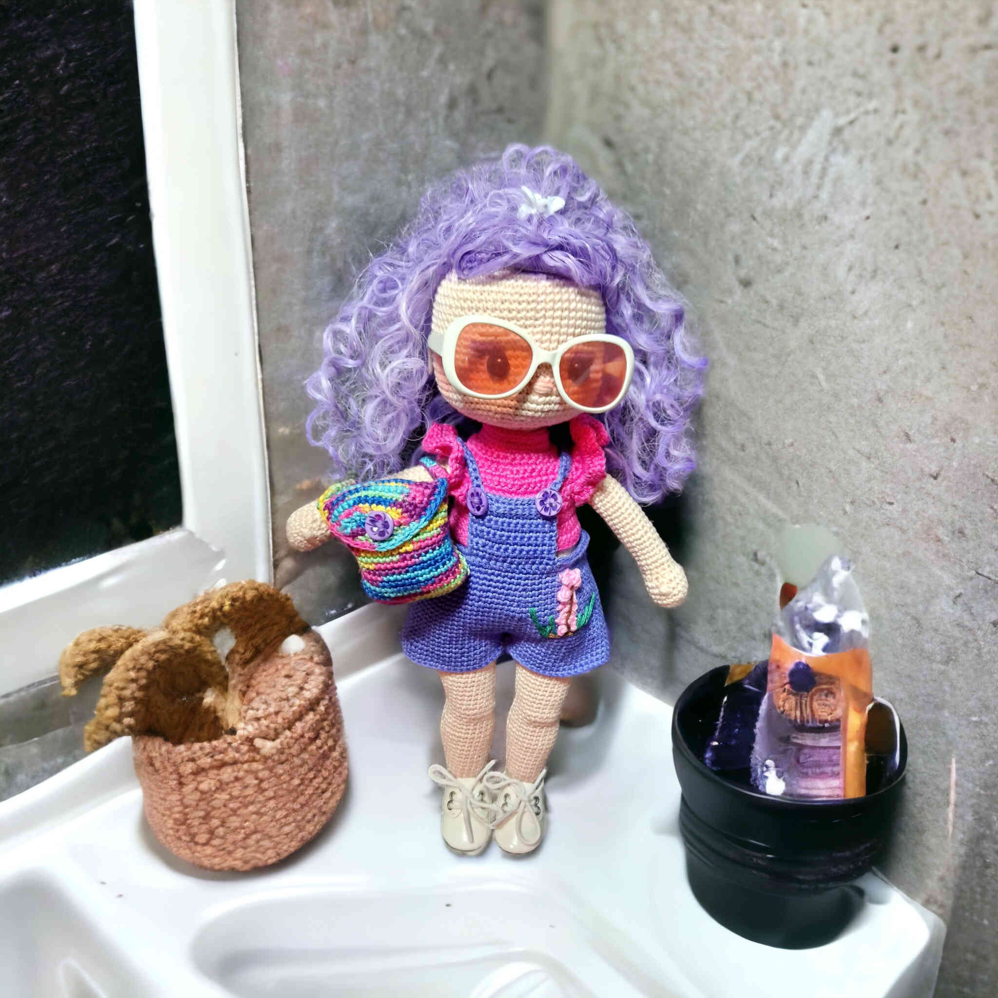 Lylla Amigurumi technikával kézzel horgolt - Image 4