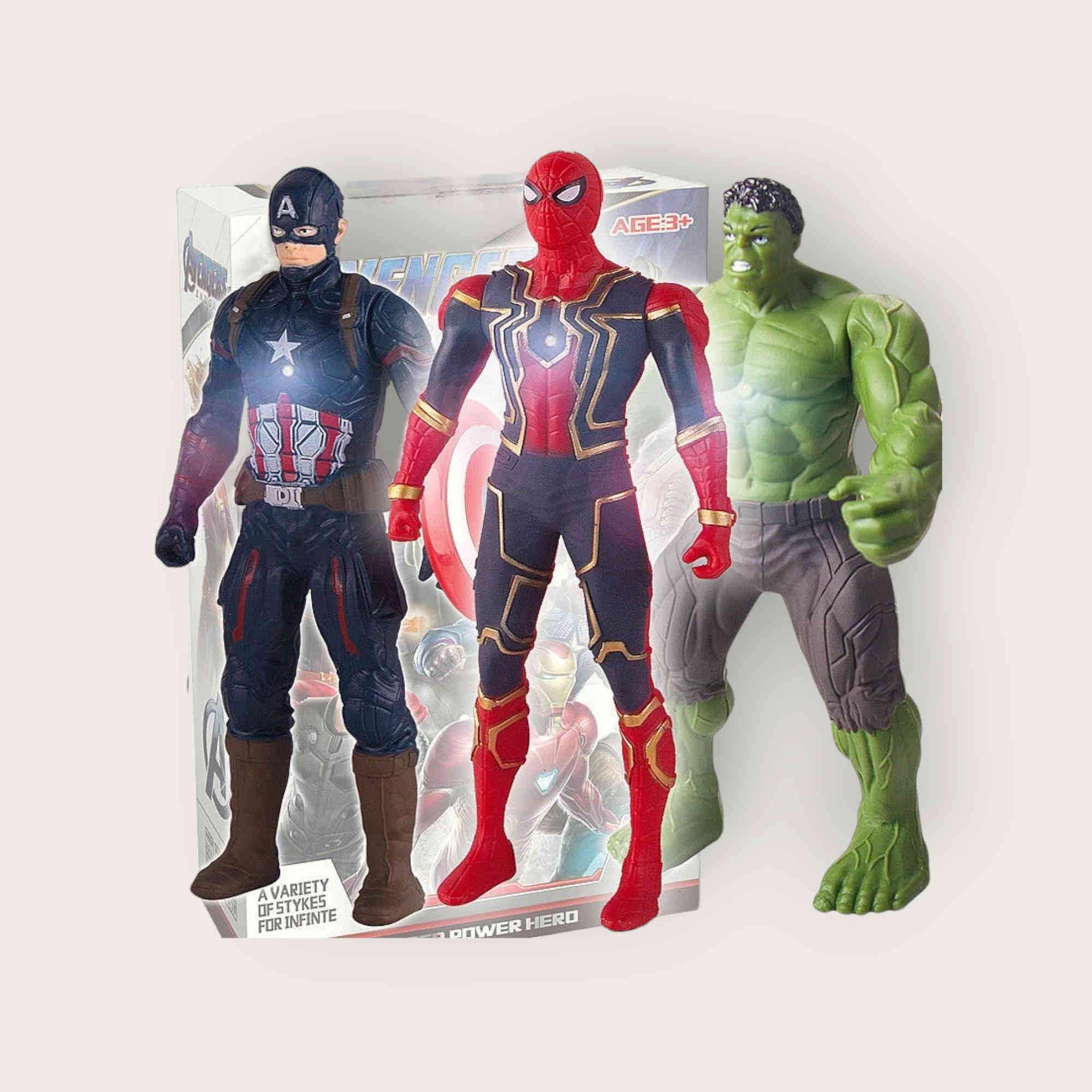 Marvel: Pókember,Hulk, Amerika kapitány