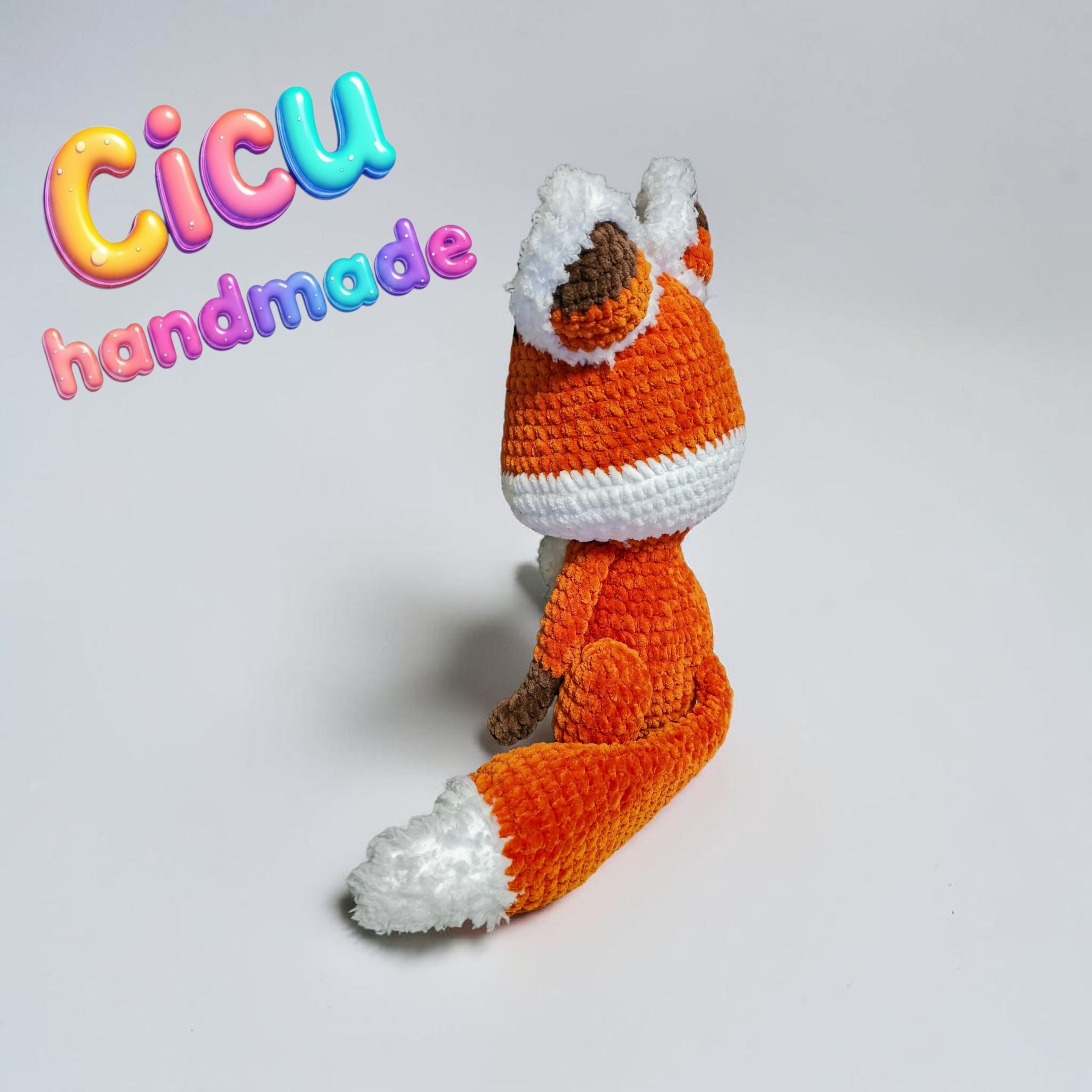 #Amigurumi horgolt plüss Róka - Image 3